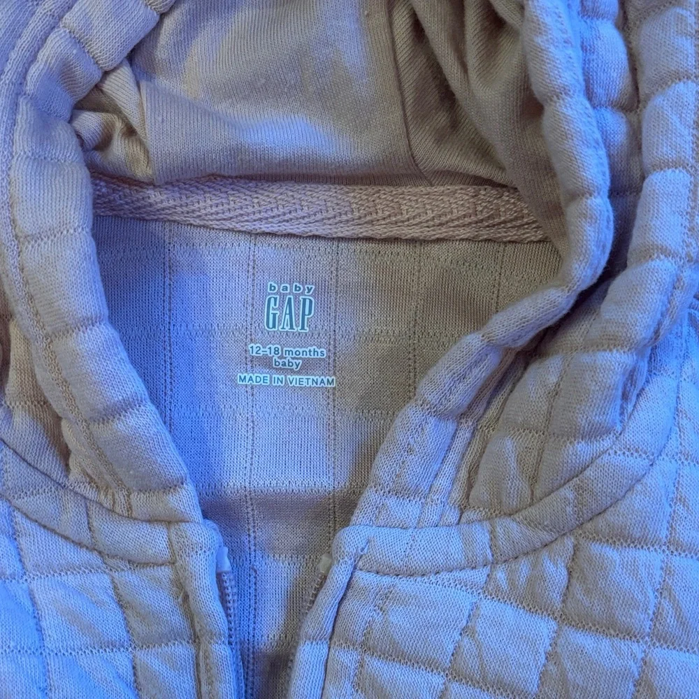Baby Gap Blush Pink Quilted Baby 2 Piece Girl’s Outfit 12-18 m New